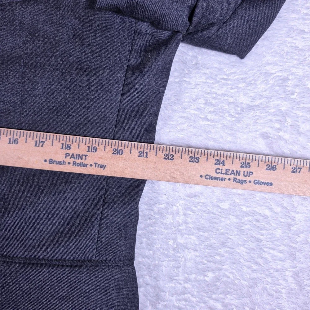 Jos. A. Bank Traveler Chelsea Mens 44 Regular Grey Wool Tailored Fit Blazer L/S